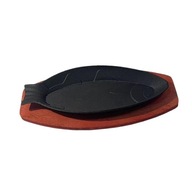 Prenosný tanier na steaky v tvare ryby s hĺbkou 2,5 cm Prenosný tanier na steaky v tvare ryby s hĺbkou 2,5 cm