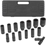 1/2" dlhá sada rázových nástrčných kľúčov 10-36 mm 1/2" dlhá sada rázových nástrčných kľúčov 10-36 mm