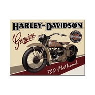 Chladnička MAGNET 6x8 HARLEY Flathead Retro USA