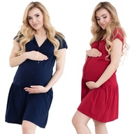 SET 2X TEHOTSKÁ NOČNÁ KOŠIELKA NA KÔMENIE S.4XL SET 2X TEHOTSKÁ NOČNÁ KOŠIELKA NA KÔMENIE S.4XL