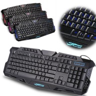 HERNÁ KLÁVESNICA PRE HRÁČOV S RGB LED OSVETLENÍM HERNÁ KLÁVESNICA PRE HRÁČOV S RGB LED OSVETLENÍM