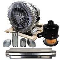 Bočný ventilátor JQT-5500 5,5kW 400V 50Hz Bočný ventilátor JQT-5500 5,5kW 400V 50Hz
