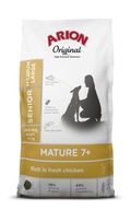 ARION Original ZRELA 7+ SENIOR STREDNE VELKE kura 12KG ARION Original ZRELA 7+ SENIOR STREDNE VELKE kura 12KG