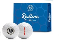 REDLINE 69 Tour golfové loptičky (biele)