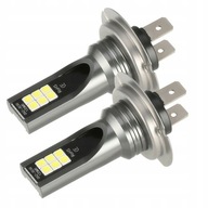 2ks H7 motocyklové LED žiarovky, predné svetlomety vysoké 2ks H7 motocyklové LED žiarovky, predné svetlomety vysoké