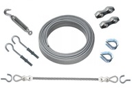 Z2 Oceľové lanko LINE pre záhradné závesy, 3m Z2 Oceľové lanko LINE pre záhradné závesy, 3m