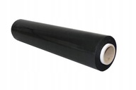 Silná čierna stretch fólia, veľa 3KG fólie Silná čierna stretch fólia, veľa 3KG fólie