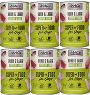 Mac's Dog Dospelé kuracie a jahňacie 6x400g Mac's Dog Dospelé kuracie a jahňacie 6x400g
