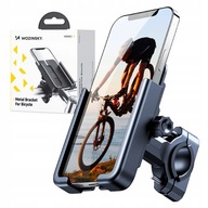 Kovový držiak telefónu na bicykel, skúter, motocykel do 6,7" Kovový držiak telefónu na bicykel, skúter, motocykel do 6,7"