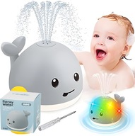 Plávajúca fontána do kúpeľa s LED svetlami – relaxačná atrakcia pre deti Plávajúca fontána do kúpeľa s LED svetlami – relaxačná atrakcia pre deti
