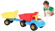 Vyklápacie auto s prívesným vozíkom pre deti Vyklápacie auto s prívesným vozíkom pre deti