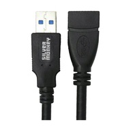 Silver Monkey USB 3.0 predlžovací kábel 1m čierny Silver Monkey USB 3.0 predlžovací kábel 1m čierny