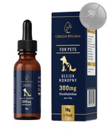 CBD KONOPNÝ OLEJ pre psa Mačka 3% 11 ml bez THC VETERINÁRNY CERTIFIKÁT