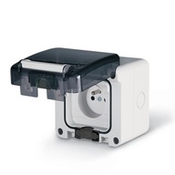 POVRCHOVÁ HERMETICKÁ FRANCÚZSKA ZÁSUVKA 2P+Z IP66 SCAME PROTECTA 137.6411 POVRCHOVÁ HERMETICKÁ FRANCÚZSKA ZÁSUVKA 2P+Z IP66 SCAME PROTECTA 137.6411