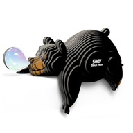 Čierny medveď Eugy. Ekologické 3D puzzle Čierny medveď Eugy. Ekologické 3D puzzle
