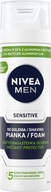 Nivea For Men upokojujúca pena na holenie 200 ml