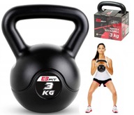 KOMPOZITNÁ Činka KETTLEBELL FITNESS GYM 3KG