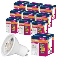 10x GU10 LED žiarovka 4,5W = 35W 350lm 2700K OSRAM 10x GU10 LED žiarovka 4,5W = 35W 350lm 2700K OSRAM