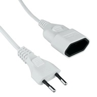 Elektrický predlžovací kábel 5m/1gn biely / PPS150 dpm Elektrický predlžovací kábel 5m/1gn biely / PPS150 dpm