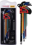 SCHMITH IMBUS KĽÚČE, DLHÝ IMBUS 1,5-10mm SCHMITH IMBUS KĽÚČE, DLHÝ IMBUS 1,5-10mm