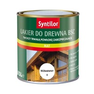 Syntilor BSC Vonkajší lak na drevo 0,5L Mat Syntilor BSC Vonkajší lak na drevo 0,5L Mat