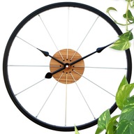 Veľké kovové cyklohodiny LOFT Bike 42cm Veľké kovové cyklohodiny LOFT Bike 42cm