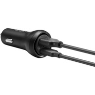 Spigen nabíjačka do auta, pre smartfón, tablet, rýchla, USB-C, USB-A Spigen nabíjačka do auta, pre smartfón, tablet, rýchla, USB-C, USB-A