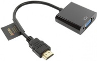 Accura VGA HDMI adaptér čierny Accura VGA HDMI adaptér čierny