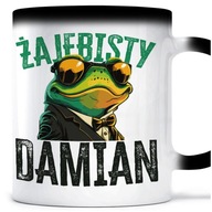 Žaba magický hrnček pre DAMIANA Žaba magický hrnček pre DAMIANA