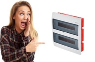 ELEKTRICKÝ ROZVÁDZAČ ELEGANT RP 2/18 PE+N ELEKTRICKÝ ROZVÁDZAČ ELEGANT RP 2/18 PE+N