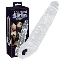 Realistický predlžovač penisu s pásikom, Crystal Realistický predlžovač penisu s pásikom, Crystal