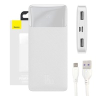 BASEUS LIGHT POWERBANK 10000MAH 2 XUSB-A USB-C RÝCHLE NABÍJANIE QC PD 15W