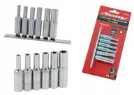 SADA ZÁSUVKOVÝCH KĽÚČOV TORXE TORX-E E4-E10 1/4 SÚPRAVA ZÁSUVKOV SADA ZÁSUVKOVÝCH KĽÚČOV TORXE TORX-E E4-E10 1/4 SÚPRAVA ZÁSUVKOV