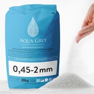 FILTRAČNÉ SKLO - LEPŠIE AKO PIESOK Aqua Grit 0,45 - 2 mm PZH certifikát 20kg FILTRAČNÉ SKLO - LEPŠIE AKO PIESOK Aqua Grit 0,45 - 2 mm PZH certifikát 20kg