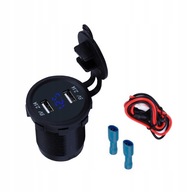 AUTONABÍJAČKA ZÁSUVKA 2x USB 2.1A 12-24V AUTONABÍJAČKA ZÁSUVKA 2x USB 2.1A 12-24V