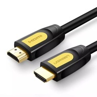 Kábel 2m UGREEN HDMI 2.0 19pin 4K 60Hz 30AWG čierny