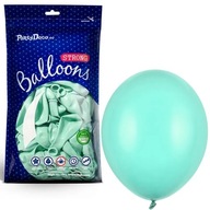 Silné balóny 30 cm pastelové mätové 50 ks Silné balóny 30 cm pastelové mätové 50 ks