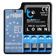 1-kanálový switchBox 230V WiFi BLEBOX 1-kanálový switchBox 230V WiFi BLEBOX