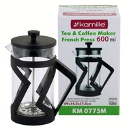 SKLENÝ KÁVOVAR 600 ml KAMILLE SKLENÝ KÁVOVAR 600 ml KAMILLE