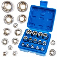 SADA ZÁSUVOK VNÚTORNÁ TORX E4 E24 14KS TORX SADA ZÁSUVOK VNÚTORNÁ TORX E4 E24 14KS TORX
