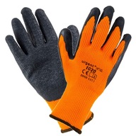 Zimné rukavice, zateplené, pogumované Urgent 10 XL