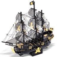 METAL PUZZLE SHIP BLACK PEARL 3D model