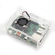 Akrylátové puzdro pre Raspberry Micro SD adaptér Akrylátové puzdro pre Raspberry Micro SD adaptér