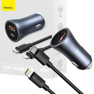 BASEUS USB NABÍJAČKA TYP C/USB 40W BLESKOVÝ KÁBEL BASEUS USB NABÍJAČKA TYP C/USB 40W BLESKOVÝ KÁBEL