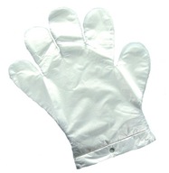 M fóliové jednorazové rukavice (100 kusov)