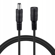 Napájací predlžovací kábel pre IP kamery 2m 5,5/2,1 mm zástrčka Napájací predlžovací kábel pre IP kamery 2m 5,5/2,1 mm zástrčka