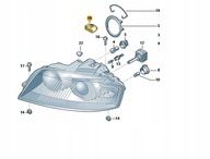 KONEKTOR ZÁSUVKY 14 KOLÍKOVEJ LAMPY 1J0973737 AUDI KONEKTOR ZÁSUVKY 14 KOLÍKOVEJ LAMPY 1J0973737 AUDI