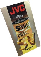 Japonská NEW S VHS kazeta 180 minút JVC Master