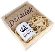SKVELÝ DARČEK PRE DEDKA UTERÁK + KRABIČKA NA HRNKY SKVELÝ DARČEK PRE DEDKA UTERÁK + KRABIČKA NA HRNKY