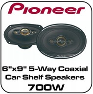 PIONEER TS-A6991F rozmer 6x9" 5-pásmové 700W reproduktory do auta PIONEER TS-A6991F rozmer 6x9" 5-pásmové 700W reproduktory do auta